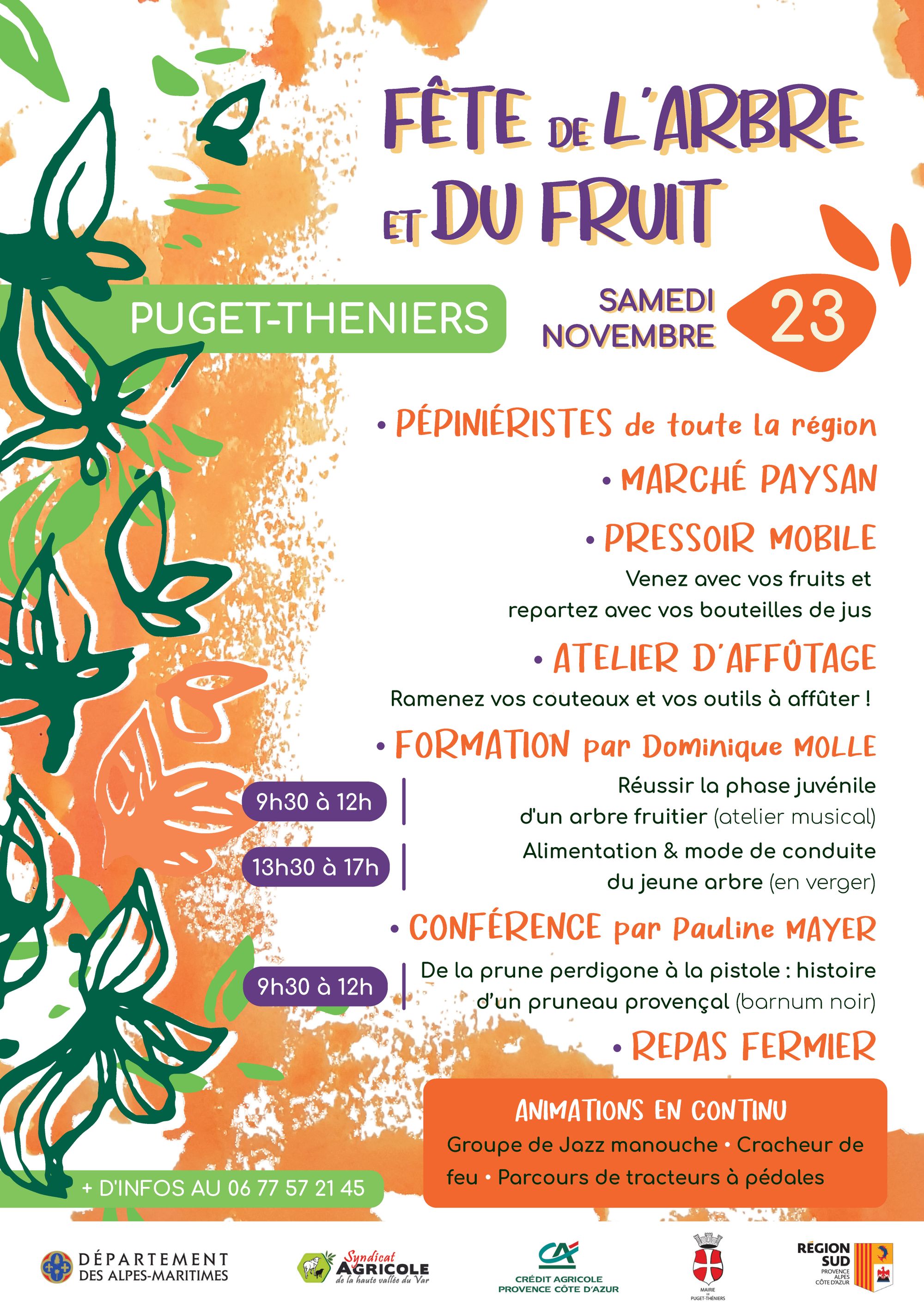 FÊTE DE L'ARBRE ET DU FRUIT